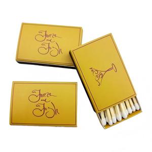 Allumettes écologiques durables en gros avec logos imprimés pour cigares, bougies, fêtes - Style moderne - Product Image 1
