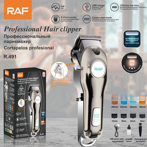 Tondeuse à cheveux rechargeable professionnelle R.491 <span class=keywords><strong>pour</strong></span> hommes, <span class=keywords><strong>coupe</strong></span> de cheveux à domicile <span class=keywords><strong>pour</strong></span> <span class=keywords><strong>le</strong></span> visage, la barbe, <span class=keywords><strong>le</strong></span> corps, <span class=keywords><strong>le</strong></span> <span class=keywords><strong>nez</strong></span>, les oreilles - Product Image 6