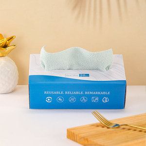 Paños <span class=keywords><strong>de</strong></span> <span class=keywords><strong>Limpieza</strong></span> <span class=keywords><strong>de</strong></span> Microfibra Sin Pelusa 20x20cm Reutilizables Suaves al Tacto <span class=keywords><strong>para</strong></span> <span class=keywords><strong>Oficina</strong></span> - Product Image 4