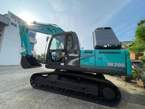 Excavatrice sur chenilles japonaise Kobelco SK200-8, super performances, machines de construction, composants principaux : moteur, pompe, boîte de vitesses - Product Image 5