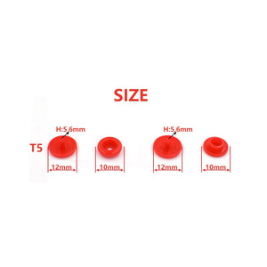 1000 bộ/túi nhựa <span class=keywords><strong>Snap</strong></span> Nút t 3/t 5/t 8 nhựa Snaps xuống áo ghi lê đinh tán khóa nhựa <span class=keywords><strong>Snap</strong></span>-Fastener da đinh tán - Product Image 2