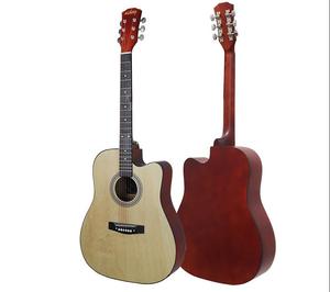 Guitarra Acústica de Madera de Tilo de 38 Pulgadas, Económica, en Oferta, para Principiantes, Hecha en China - Product Image 2