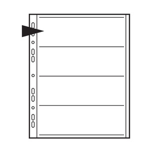 Plc Kenro Translucent Negative Pages 7 Strips 6 Frame 35mm <strong>Film</strong> Pack 1300 - Knf02/<strong>a</strong> Bulk Supply - Product Image 1