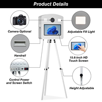 Miroir Magique Polyvalent avec Impression Instantanée et Appareil Photo – Idéal pour Toutes les Occasions et la Prise de Photos Illimitée