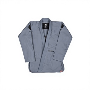 Kimono de Jiu-Jitsu Brésilien Personnalisé en Coton Tissé Perlé avec Logo Brodé pour l'Entraînement - Product Image 6