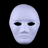 Drôle de dessin animé Cosplay Halloween bricolage artisanat pâte à papier visage masque pour les yeux pour la fête bal carnaval et vacances mascarade