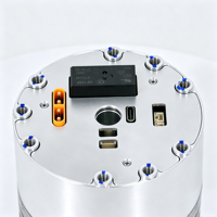 Actuador de articulación robótica integrado de 120 Nm, actuador de transmisión armónica de 83 mm, doble codificador absoluto de 48 V para piezas de robot humanoide Cobot
