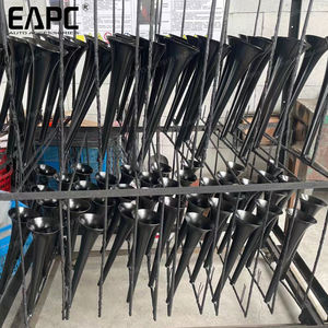 Bocina de Aire para Camión Europeo Tipo Hadley OE 336 de 2 Cornetas, Sonido Fuerte para Tren o Autobús, de Metal Cromado o Negro, para GJZ241 - Product Image 4