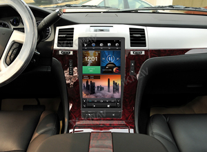 13.6 pollici per Cadillac Escalade 2008-2014 autoradio Tesla navigazione GPS Auto Multimedia Stereo ricevitore principale unità Carplay - Product Image 6