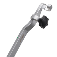 Barre d'extension avec clé dynamométrique et clé à cliquet Barre d'extension réglable universelle Outil de réparation automatique Barre d'extension de clé