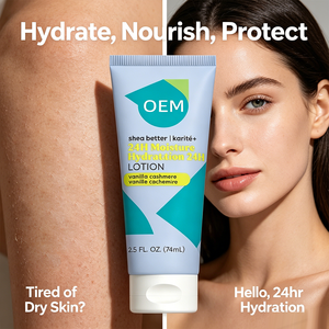 Lotion hydratante 24h Shea Better Vanilla Cashmere 2,5 oz (74 ml), soin nourrissant Karité+ - Product Image 2