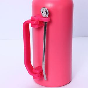Ensemble de Yerba Mate moderne : Gourde thermique, Bombilla, Qualité supérieure - Product Image 2