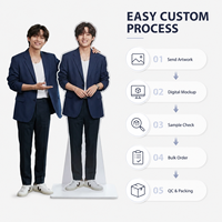 Découpes en carton personnalisées d'idols Kpop grandeur nature pour fêtes d'anniversaire, figurines sur mesure pour la décoration de chambre