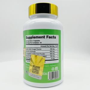 Capsules DUOZI Ultra Brûle-graisse & Détox, Brûleur de Graisse Thermogénique avec Garcinia Cambogia & Vinaigre de Cidre de Pomme pour un Ventre Plat & une Détoxification - Product Image 2