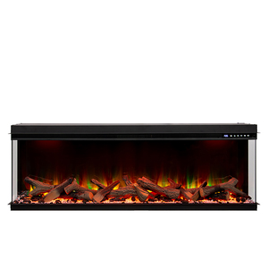 High End Customized Modern 50 Inch LED <strong>Light</strong> Embedded Heating 3 Sided Electric <strong>Fireplace</strong> <strong>for</strong> 3D <strong>Flame</strong> <strong>Effect</strong> - Product Image 5