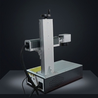 Machine de marquage laser à fibre portable pour plaques signalétiques, codes QR et numéros de série