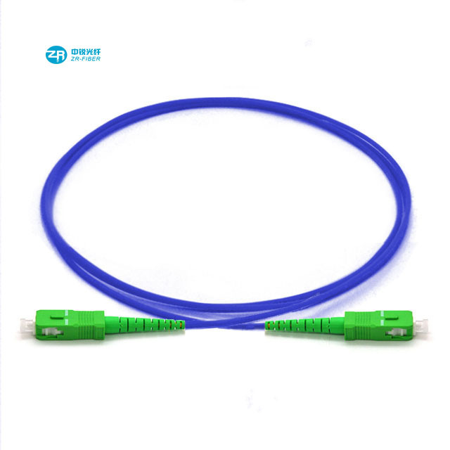 FTTH FTTA FTTX monomodo / modo múltiple APC UPC sc sc breakout cable de conexión de fibra blindada