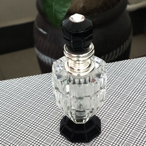 3ml 6ml Transparent ovale flacons en cristal de parfum de bouteille d'huile essentielle de bouteille en verre peut être rempli de parfum cosmétique de voyage bouteille - Product Image 4