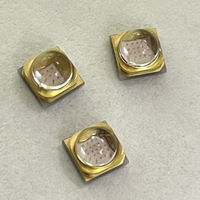 Perle de lampe à diode électroluminescente UV 3W 385nm Source de lumière avec encapsulation à quartz UVC Encre durcissant Lumière violette UVA LED