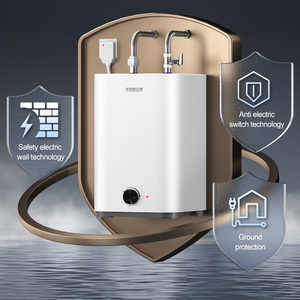 Calentador de Agua Eléctrico de Almacenamiento de 8L, Montado en Pared, con Tanque Esmaltado, Termostático, Calentamiento Rápido, para Uso Doméstico y Comercial, Certificado CE - Product Image 5