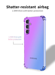 Funda Transparente para <span class=keywords><strong>Samsung</strong></span> A54, Funda Protectora de TPU Suave con Esquinas Amortiguadoras de Impactos y Color Degradado para <span class=keywords><strong>Samsung</strong></span> <span class=keywords><strong>Galaxy</strong></span> A54 5G - Product Image 4