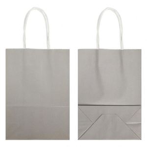 Bolsas de Papel Kraft Pequeñas con Asas para Regalos, Fiestas, Almuerzos Diarios, Tiendas, Mercados, Bolsas de Papel Kraft Reciclables - Product Image 4