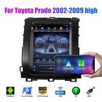 Pour Toyota Prado 2002 -09 Double Din stéréo de voiture 2 Din Android lecteur MP5 Autoradio Audio lecteur DVD de voiture Navigation GPS
