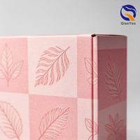 Boîte d'expédition pour bouquet de fleurs fraîches, impression personnalisée, durable, protectrice, respirante et structurée