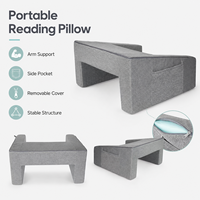Offre Spéciale tablette Portable bureau repose-bras oreiller de jeu doux sur les genoux oreiller bureau lecture oreiller avec repose-bras pour lit