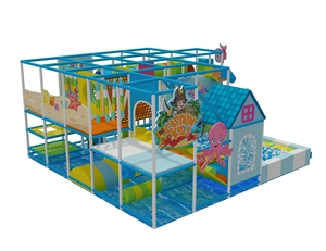 Sân chơi mềm HP-A1102 thiên thần thiết kế mới Đại Dương theo chủ đề trẻ em sân chơi trong nhà thiết lập với <span class=keywords><strong>Slide</strong></span> - Product Image 2