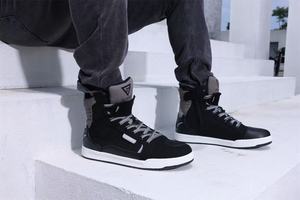 Bottes de moto pour hommes, antidérapantes, imperméables, style street racing, haute sécurité, décontractées - Product Image 6