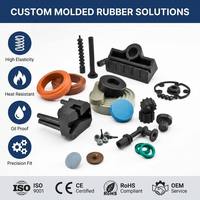 Pièces en caoutchouc NBR EPDM Silicone FKM CR personnalisées OEM ODM directement de l'usine