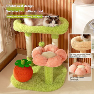 Tiragraffi per Gatti Compatto con Struttura Integrata per Arrampicata e Salto, in Materiale Sisal, Design Moderno - Product Image 4