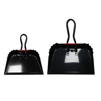 Balayette à main large et robuste en aluminium argenté de 17 pouces de haute qualité pour le nettoyage domestique par Summit Cleaning