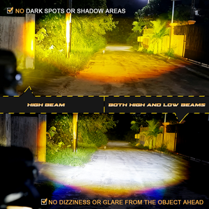 Barra de Luz LED Senlo X1 Plus 50W 5000LM de Aluminio, Blanca/Amarilla, IP68 para Autos Alemanes (Polo, etc.) - Product Image 3