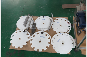 食品業界自動モノブロックキャッピングフィーダースクリュー自動小瓶充填およびキャップ締め付け機 - Product Image 6