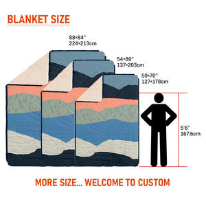 Manta impermeable para exteriores para estadio, cortavientos grueso a prueba de clima para acampar, eventos deportivos, Picnics, uso de coche para invierno - Product Image 6