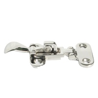316 porta de aço inoxidável hardware marinhos barco escotilha com fechadura trava braçadeira