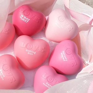 Parfum de voiture solide de Style INS et décoration de la maison Sweet Love Cologne diffuseur de parfum Gel désodorisant en forme de coeur 3D - Product Image 4
