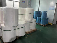 Rouleau de film PET transparent pour plateau d'emballage de fruits
