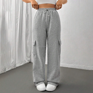 <span class=keywords><strong>Pantaloni</strong></span> Cargo a Gamba Larga Personalizzati per Donna, Jogger da Donna - Product Image 2