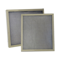 Filter Karbon Aktif Jaring Logam Efek Primer Baru, Pelat Filter yang Dapat Dibersihkan, Tipe Paduan Aluminium, Filtrasi Udara
