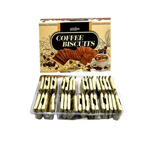Basso contenuto di grassi sano sapore di caffè Cracker asiatico colazione pausa tè biscotti Cracker dolci <span class=keywords><strong>snack</strong></span> deliziosi biscotti al caffè - Product Image 1