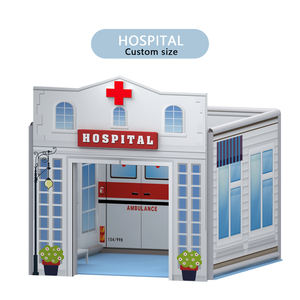 Negozio Personalizzato Ecologico per Giochi di Ruolo per Bambini, Scenografia Urbana per Attrezzature da Parco Giochi al Coperto - Product Image 2