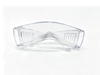 Lunettes de protection pour les yeux à porter par-dessus les lunettes de vue, anti-chimiques, transparentes, de sécurité, pour le travail en laboratoire
