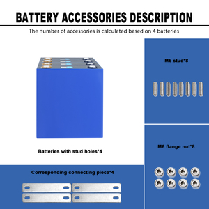 Batteria LiFePO4 EVE 173Ah 3.2V per Veicoli Elettrici e Energia Solare - 4000 Cicli, Temperatura Operativa 0-60°C, Oltre 6000 Cicli Profondi per Fai-da-te - Product Image 2