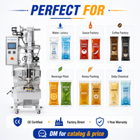 Machine de remplissage automatique de liquides pour boissons avec composants en acier inoxydable, haute précision, capacité de 5 à 100 ml