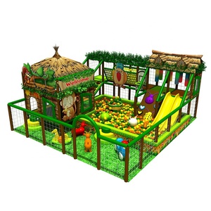 China Venta caliente al aire libre estilo de la selva la seguridad de los niños diapositiva parque de atracciones - Product Image 1