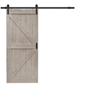 <span class=keywords><strong>Porte</strong></span> <span class=keywords><strong>coulissante</strong></span> de grange moderne de <span class=keywords><strong>couleur</strong></span> grise pour maison moderne - Product Image 3