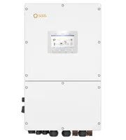 Système solaire hybride Solis 30KW, 50KW, 80KW, 100KW, 150KW, 200KW avec onduleur, batterie et panneaux solaires pour système hors réseau/sur réseau